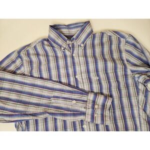 Wrangler 20X Competition Long Sleeve Button Down Shirt Men's Size‎ Medium